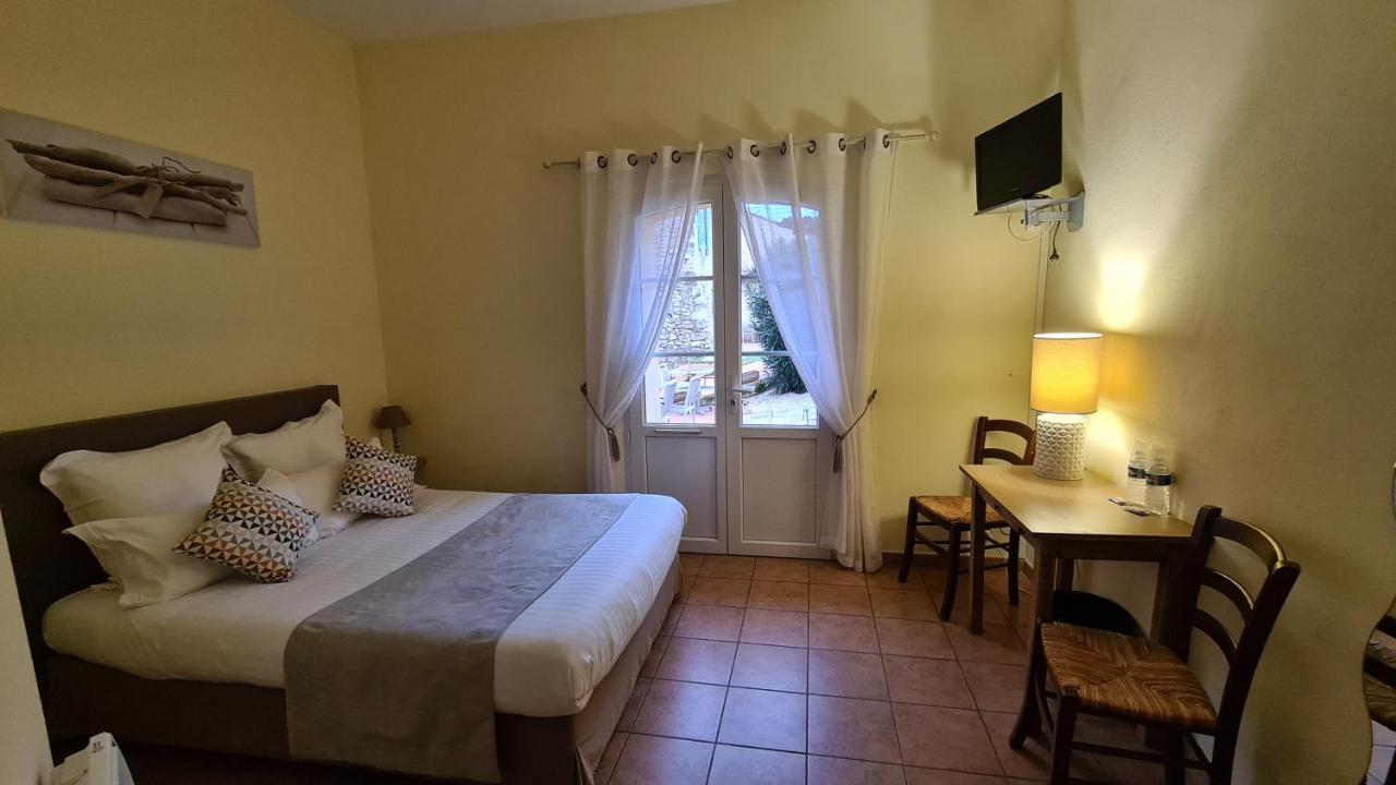 Logis Hotel La Bastide Saint Bach Suze-la-Rousse Exteriör bild