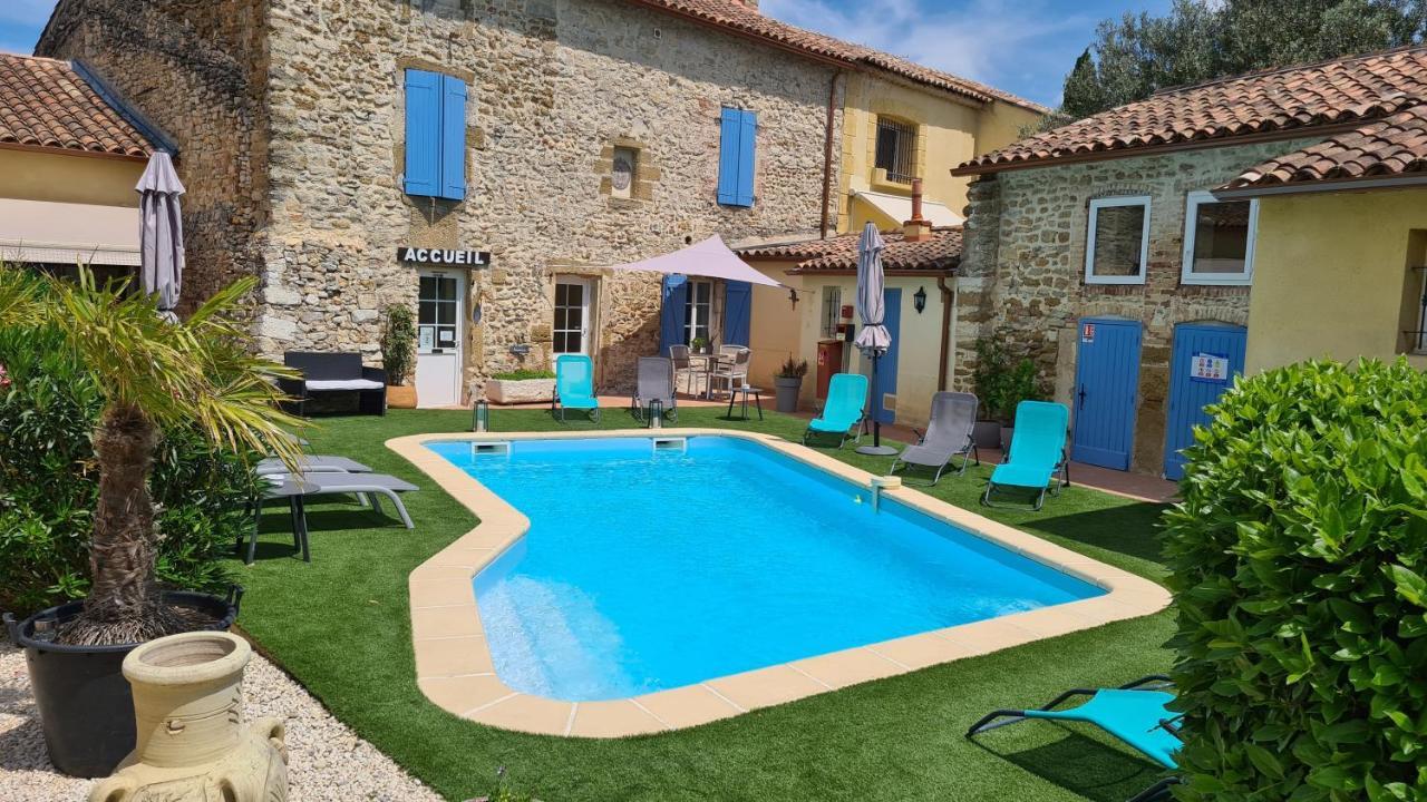 Logis Hotel La Bastide Saint Bach Suze-la-Rousse Exteriör bild