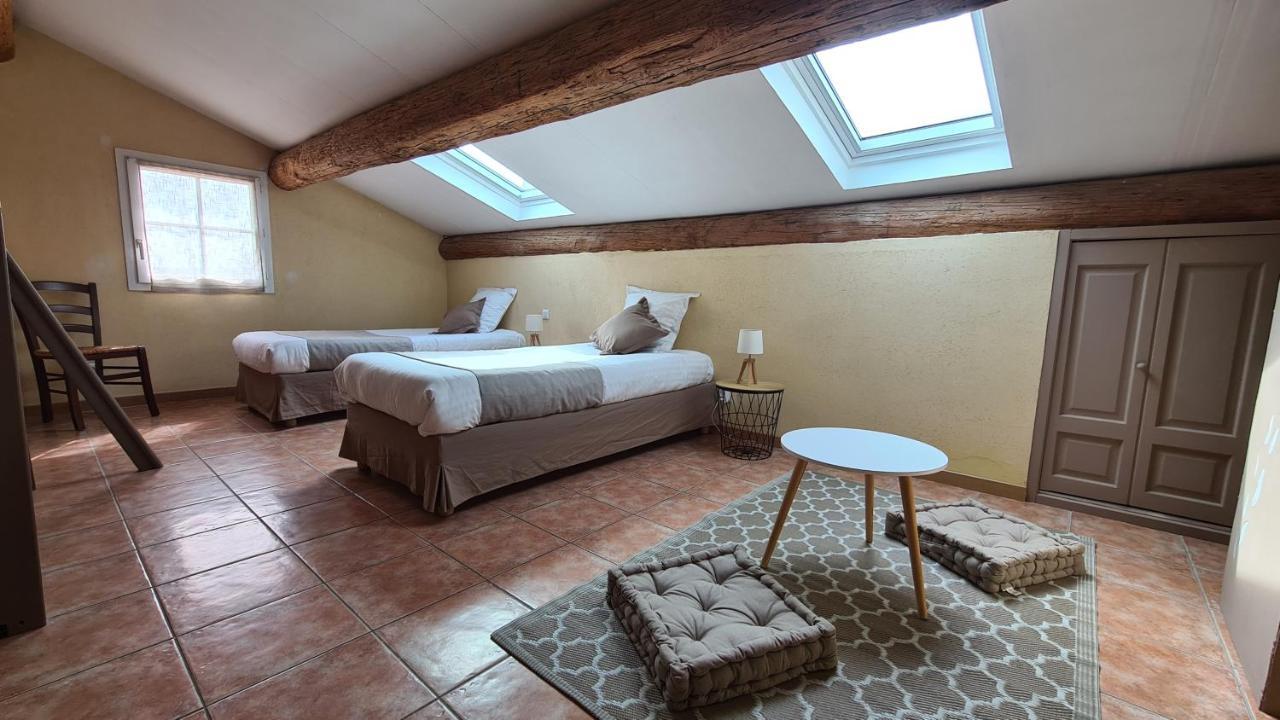 Logis Hotel La Bastide Saint Bach Suze-la-Rousse Exteriör bild