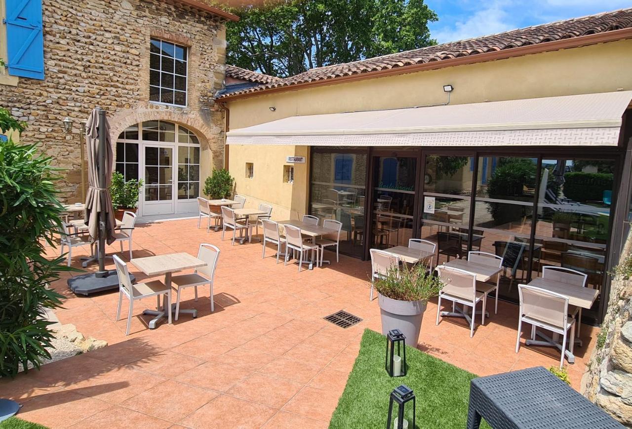Logis Hotel La Bastide Saint Bach Suze-la-Rousse Exteriör bild