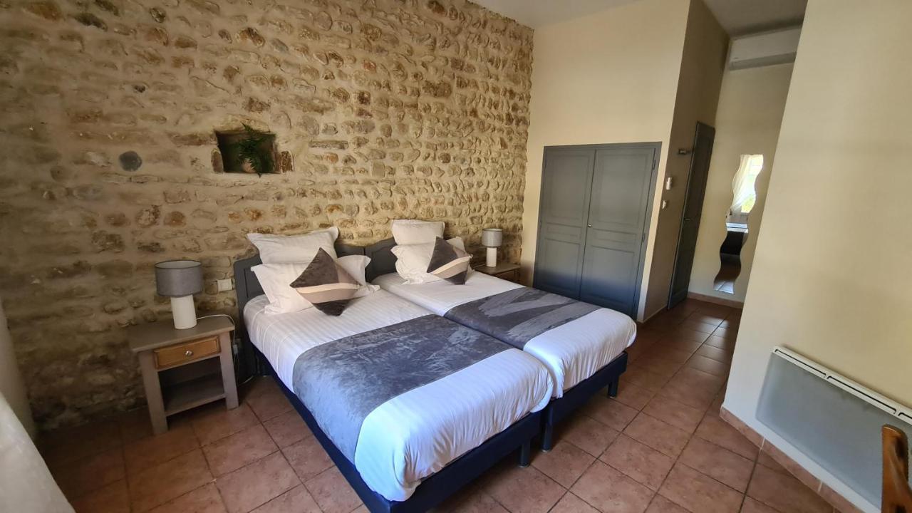 Logis Hotel La Bastide Saint Bach Suze-la-Rousse Exteriör bild
